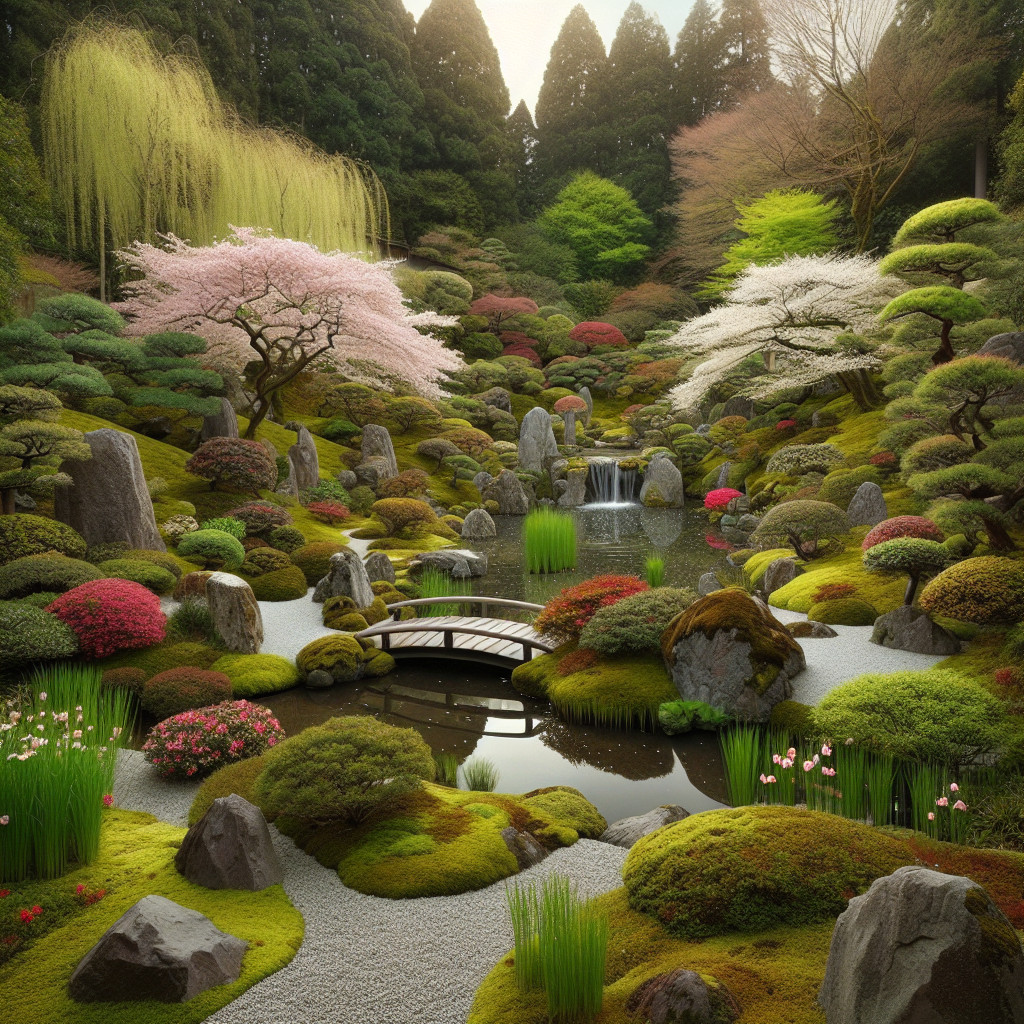 Ogród w japońskim stylu: Zasady i elementy aranżacji
