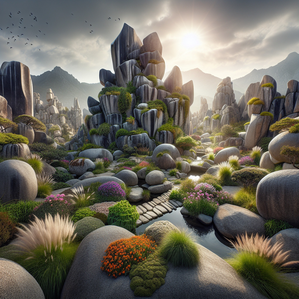 Ogród wśród kamieni: Stworzony przez naturę skalny krajobraz