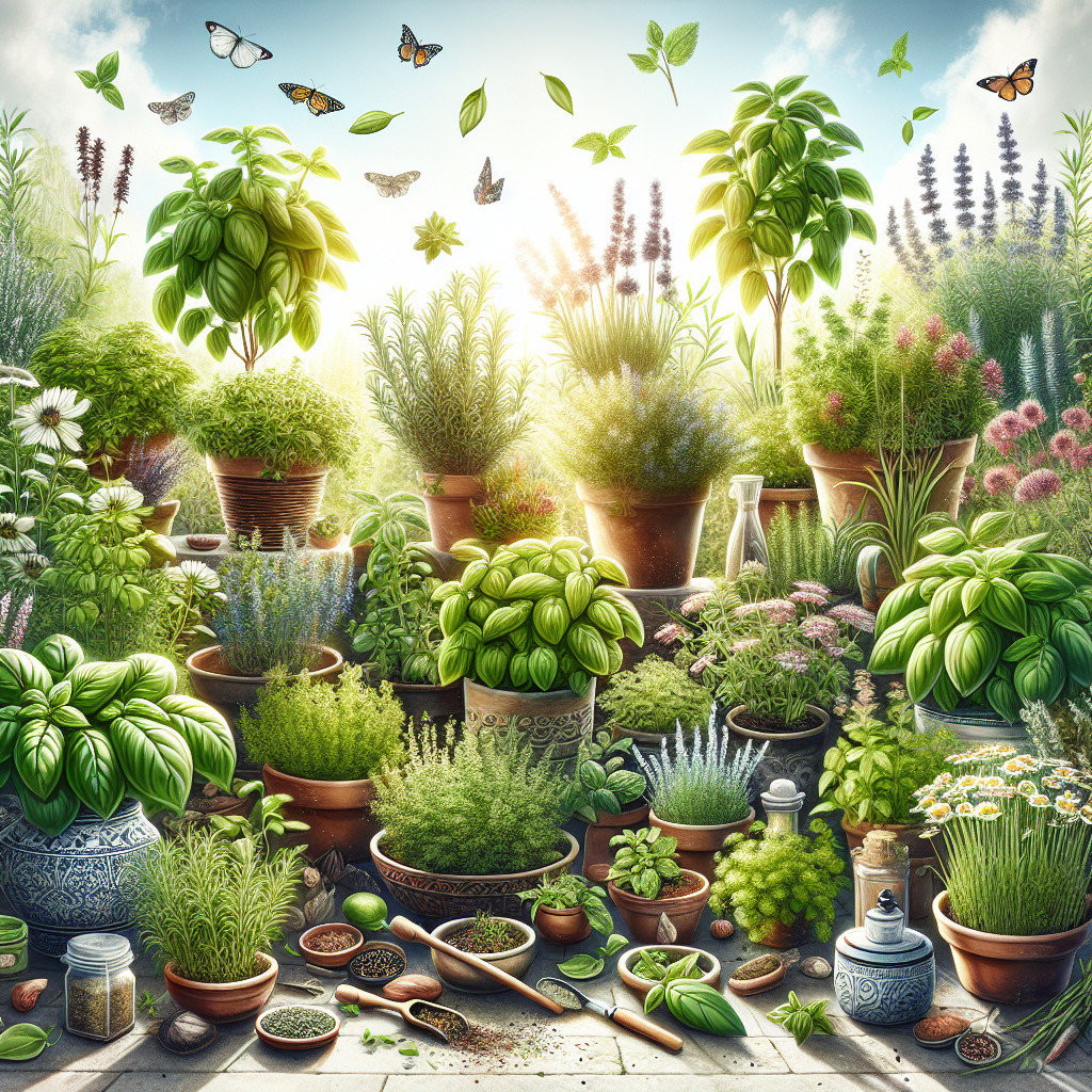 Ogród ziołowy: Jakie rośliny wybrać i jak o nie dbać?