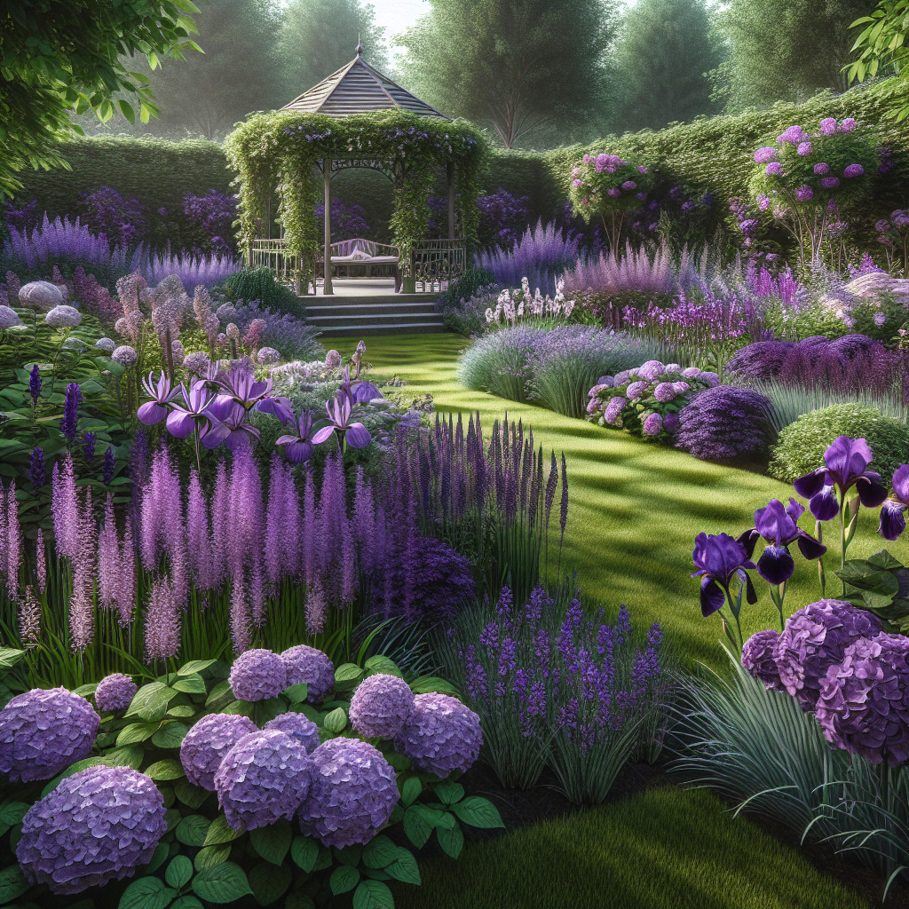 Rośliny purpurowe: Jak wprowadzić kolor fioletowy do ogrodu?