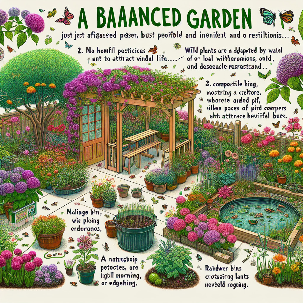 Zrównoważony ogród: Ekologiczne praktyki dla Twojego podwórka