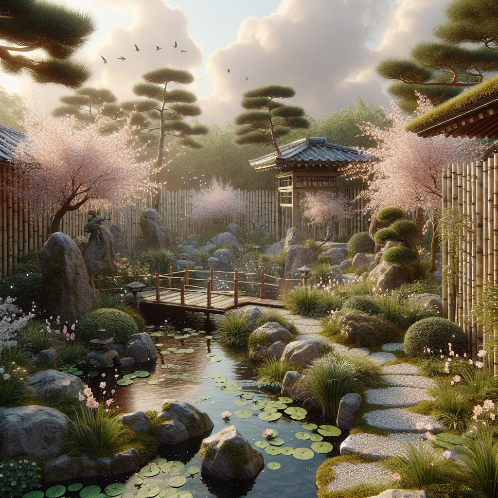 Ogród w stylu orientalnym: Spokój i harmonia w japońskiej aranżacji