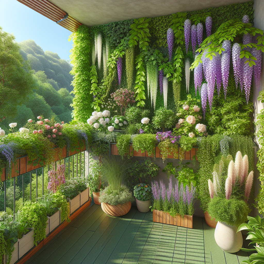 Rośliny pnące na balkon: Jak stworzyć zieloną ścianę?